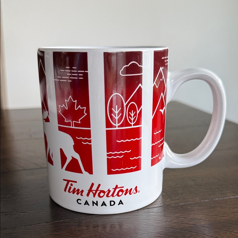 Tim Hortin’s Traveler’s Collection coffee mug